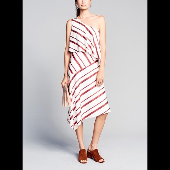 Olivia Palermo x Banana Republic Stripe Dress
